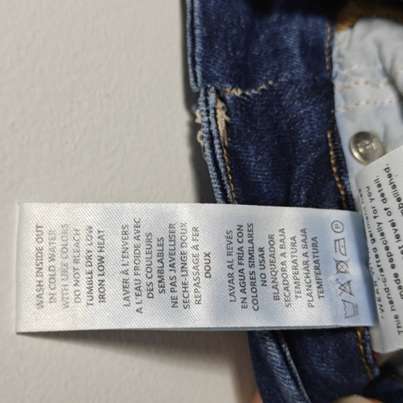 GOOD AMERICAN Good Legs Skinny Jeans Ankle Cut Off Jeans Size 4/ 27 - Picture 7 of 16